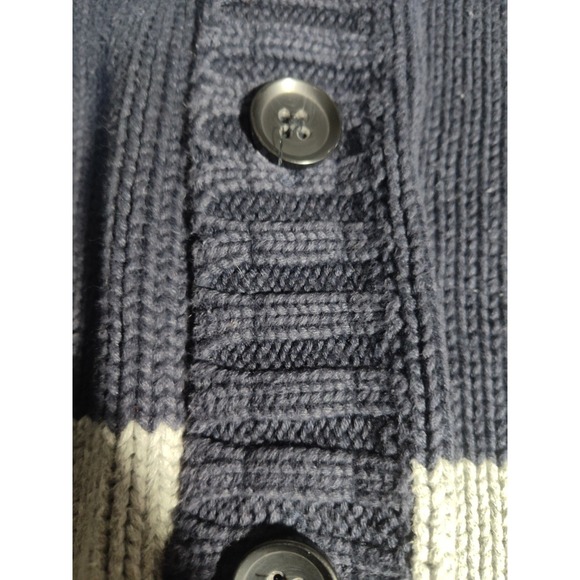 Vintage Banana Republic Medium Blue & White Sweater - Picture 2 of 7